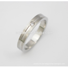 Hochzeit Ringe Schmuck einfache Hochzeit Ring Designs mit Kristall